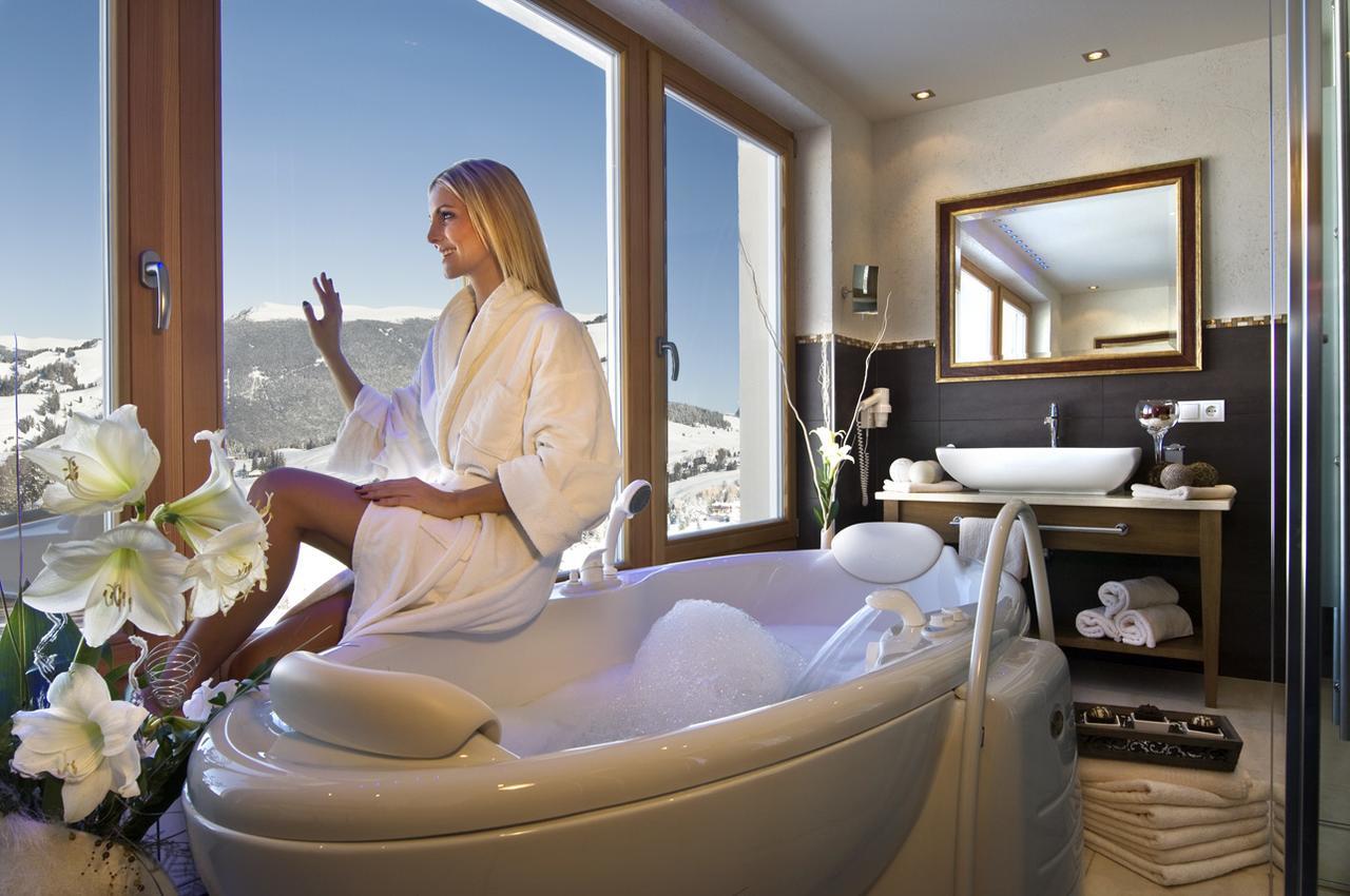 Hotel Santner Alpine Sport & Relax Alpe Di Siusi Esterno foto